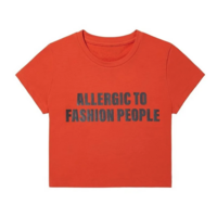 Free Shipping-ALLERGIC TO FASHION PEOPLE TEE - Thumbnail 7