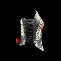 Anatomical 3 piece wearable ceramic corset by: Nicole Moan  - Thumbnail 2