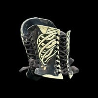 Rib Cage 3 piece wearable ceramic corset by: Nicole Moan  - Thumbnail 2