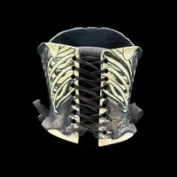 Rib Cage 3 piece wearable ceramic corset by: Nicole Moan  - Thumbnail 5