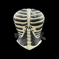 Rib Cage 3 piece wearable ceramic corset by: Nicole Moan  - Thumbnail 9