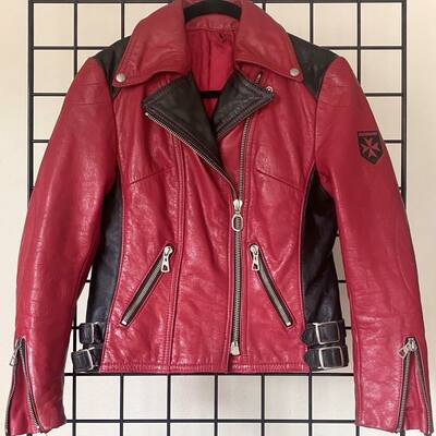 Harro leather motorcycle jacket (size 28 us)