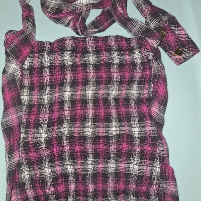 Ma＊rs mars gyaru sugar gloss multi colored tube top sz. m