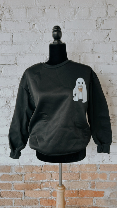 Ghost crewneck sweater