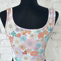 Floral Tank Top - Thumbnail 1