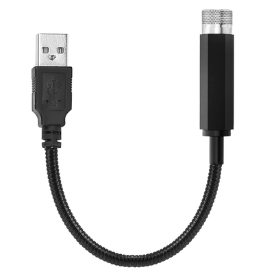 Car star projector night light auto roof lights romantic flexible usb night lamp fit all cars ceiling decor light interior ambient atmosphere lig-red