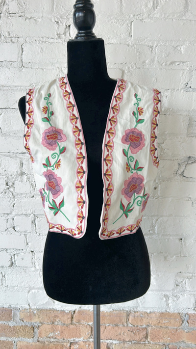 Floral vest