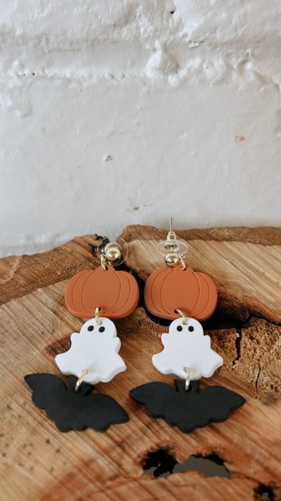 Batty earrings