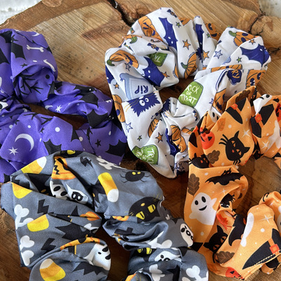 Halloween scrunchies 