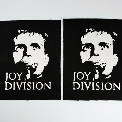Joy division ian curtis goth punk sew-on patches