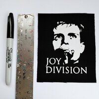 Joy Division Ian Curtis Goth Punk Sew-on Patches - Thumbnail 1