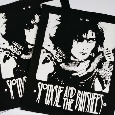 Siouxsie and the banshees goth punk sew-on back patches