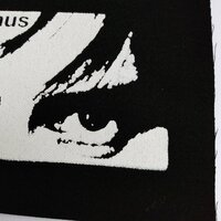 Bauhaus Peter Murphy Eyes Goth Punk Sew-on Patches - Thumbnail 2