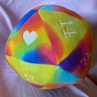 Large Rainbow Plush D20 - Thumbnail 1