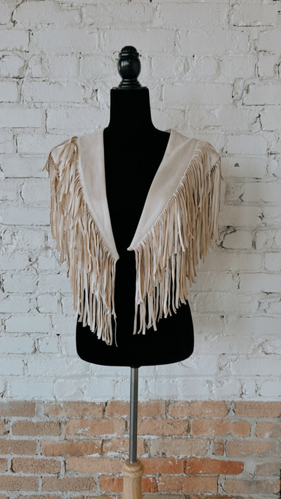 Fringe shawl 