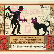 NotGeld Reprint on Cotton Jersey men's/unisex Tee MADE IN USA , Good Dog!