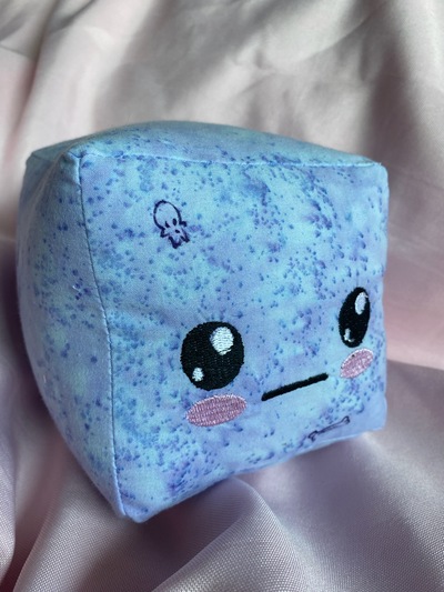 Light Blue/Purple Jellycube Plushie