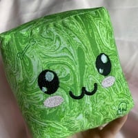 Swirly Green Jellycube Plushie - Thumbnail 1
