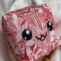 Swirly Red Jellycube Plushie - Thumbnail 1