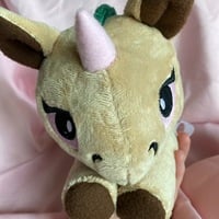 Brown Unicorn Plushie - Thumbnail 2