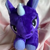 Purple Unicorn Plushie - Thumbnail 2