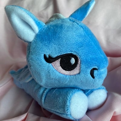 Blue pegasus plushie