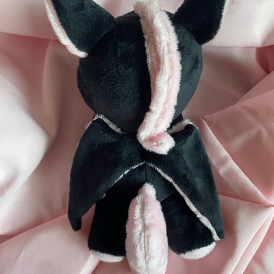Black pegasus plushie