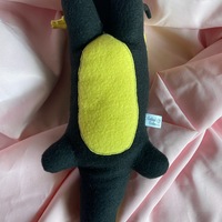 Black/Yellow Eastern Dragon Plushie - Thumbnail 3