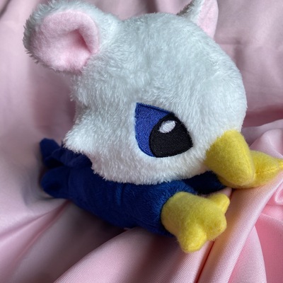 Blue griffin plushie