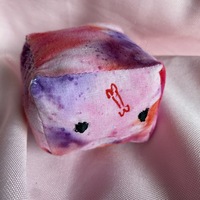 Pink and Purple Jellycube Cat Toy - Thumbnail 1