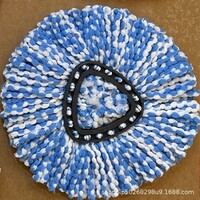 Spin Mop Refill Compatible with 2-Tank Ocedar Spin Mop Head Refill Accessory EasyWring Rinseclean Microfiber Mop Replacemet Refills Pack of 6 - Thumbnail 5