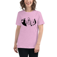 Monkeys in black Women's Relaxed T-Shirt - Thumbnail 10