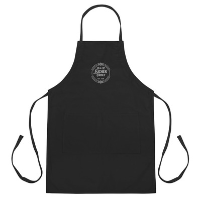 Eicher embroidered apron