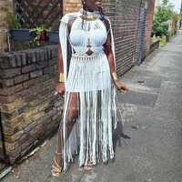 Festival outfit, Rave outfit, Festival top, Festival outfit for women, rave girl, holiday outfit, wedding dress Athena - Thumbnail 1