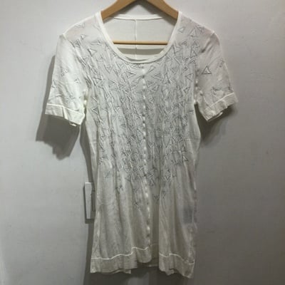 Haat white triangle tee - Thumbnail 1