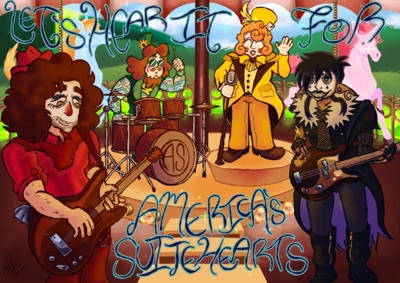 America's Suitehearts Print