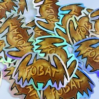 FOBAT Logo Sticker - Thumbnail 1