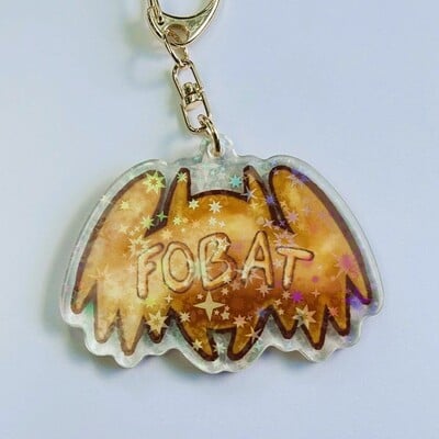 FOBAT Logo Acrylic Keychain