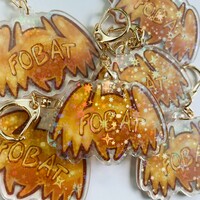 FOBAT Logo Acrylic Keychain - Thumbnail 1