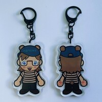 FOB Beartrick Acrylic Keychain - Thumbnail 1