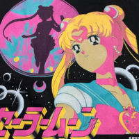 *Free Shipping*SAILOR MOON SPACE TEE - Thumbnail 2