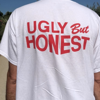 Free shipping-ugly but honest tee - Thumbnail 2