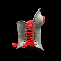 Plastic Love wearable ceramic corset by: Nicole Moan  - Thumbnail 6