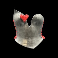 Plastic Love wearable ceramic corset by: Nicole Moan  - Thumbnail 8