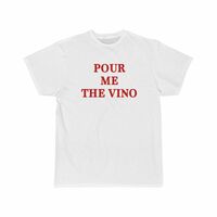 Free Shipping-POUR ME THE VINO TEE - Thumbnail 2