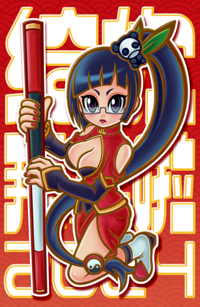 Litchi Faye Ling Blazblue Print