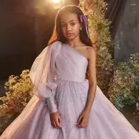 Pink Girl's Dresses Born Baptism Dress For Baby Girl First Birthday Party Wear Toddler Christening Gown Wedding  - Thumbnail 1