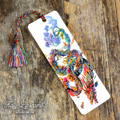 Coral Dragon - Bookmark