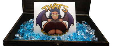 "That's Excessive" Sticker