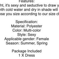 Halloween Sexy Mermaid Costume Dress 2 varities - Thumbnail 2